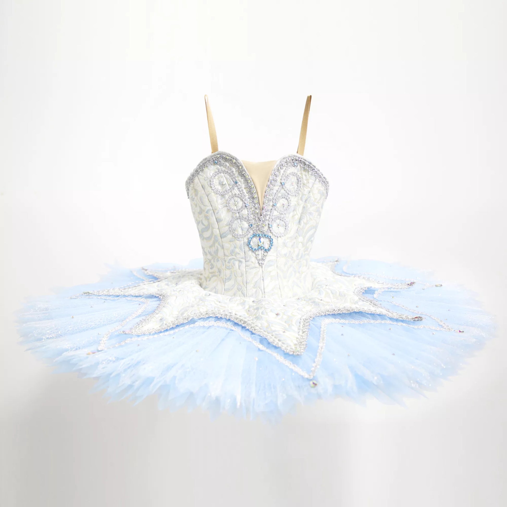 Frosted Blue Snowflake - Dancewear by Patricia