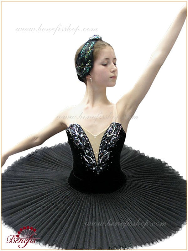 black swan professional ballet costume velvet