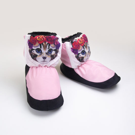 Kitty Face Ballet Booties - Dancewear by Patricia